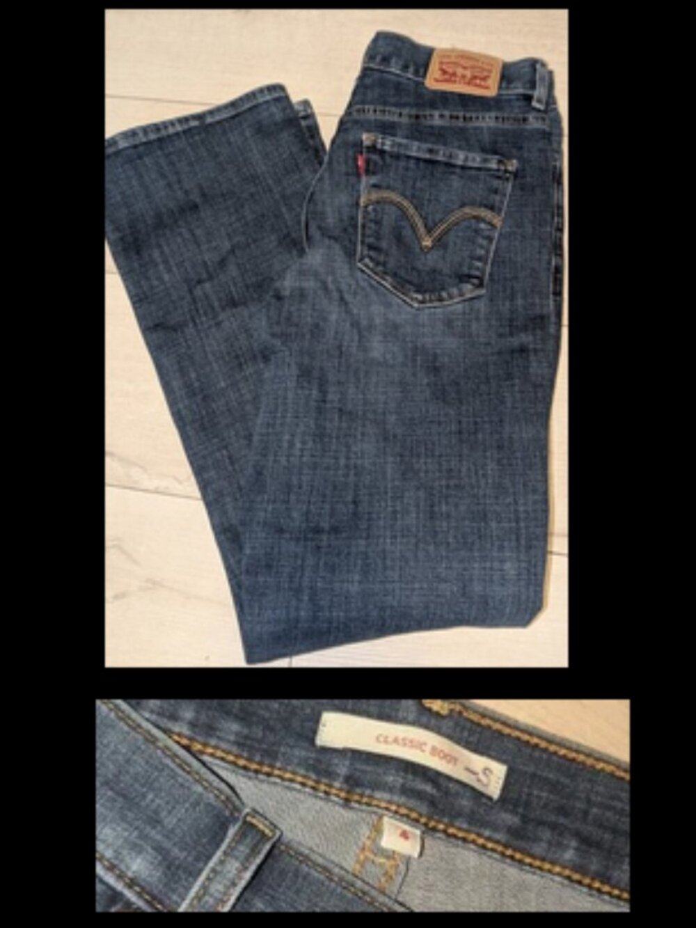 Levi's Levi Strauss Classic Boot Womens Jeans Size 4